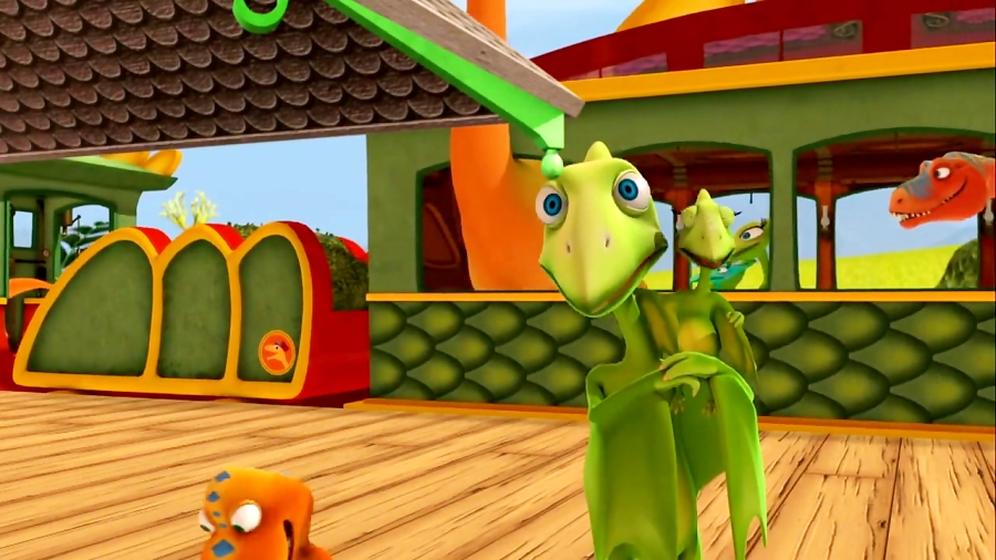 انیمیشن قطار دایناسورها Dinosaur Train - فصل 1 قسمت 24